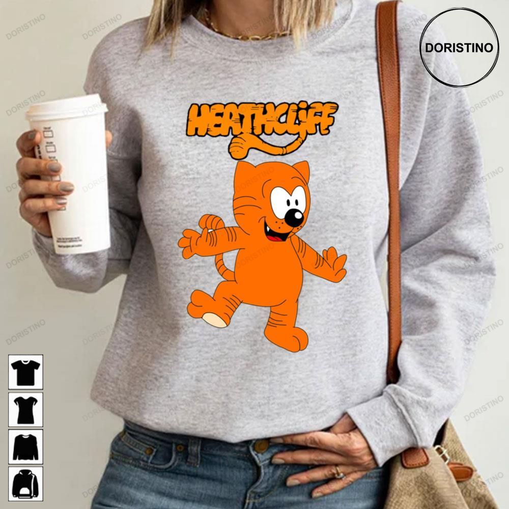 Cute Heathcliff Cat Cartoon Limited Edition T-shirts