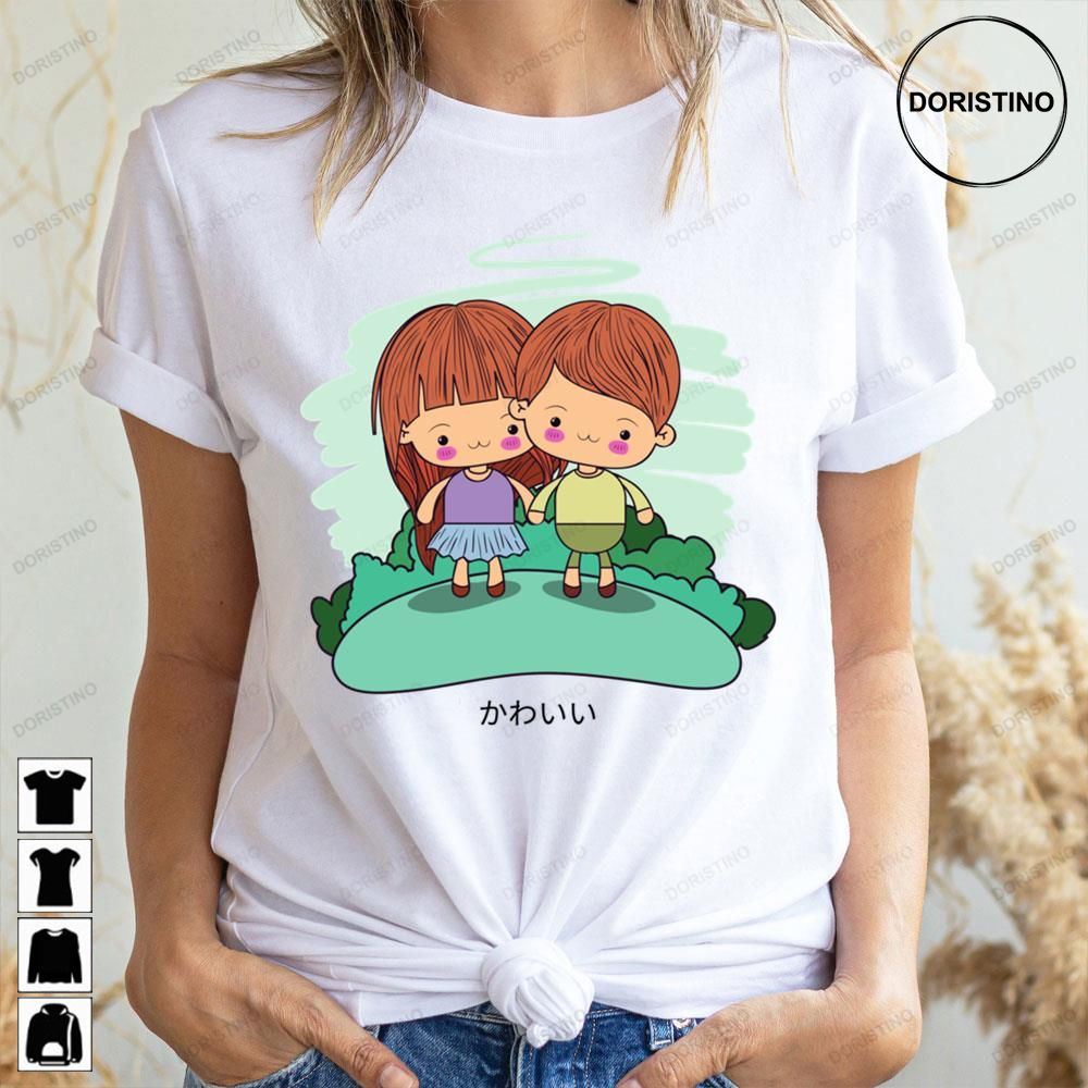 Cute Lovely Kids Kawaii Artwork Awesome Shirts