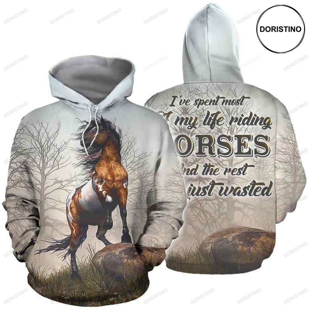Riding Horse Limited Edition 3d Hoodie