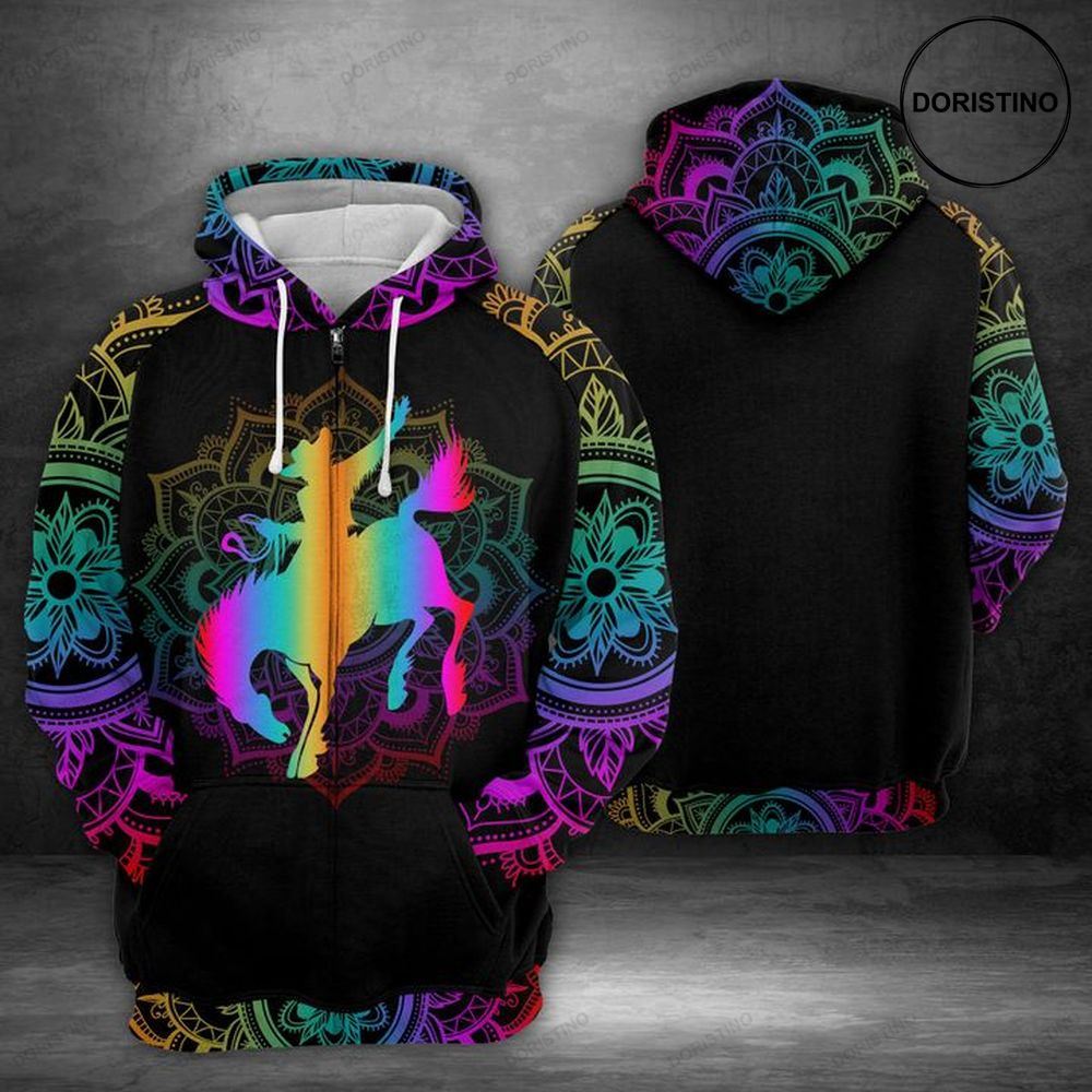 Rodeo Girl All Over Print Hoodie