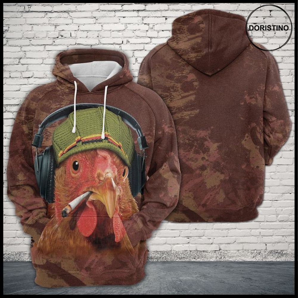 Rooster Cool Limited Edition 3d Hoodie