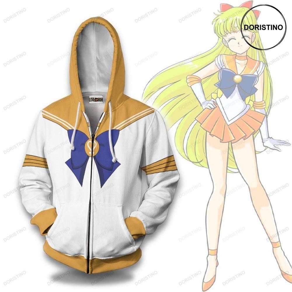 Sailor Venus Sailor Moon Amine Casual Ed Limited Edition 3d Hoodie