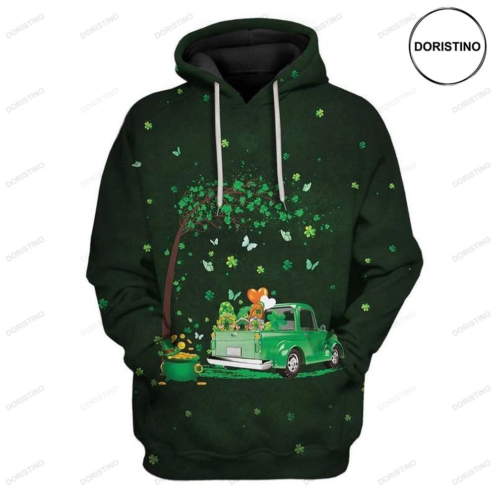 Saint Patrick Day Gnomes Awesome 3D Hoodie