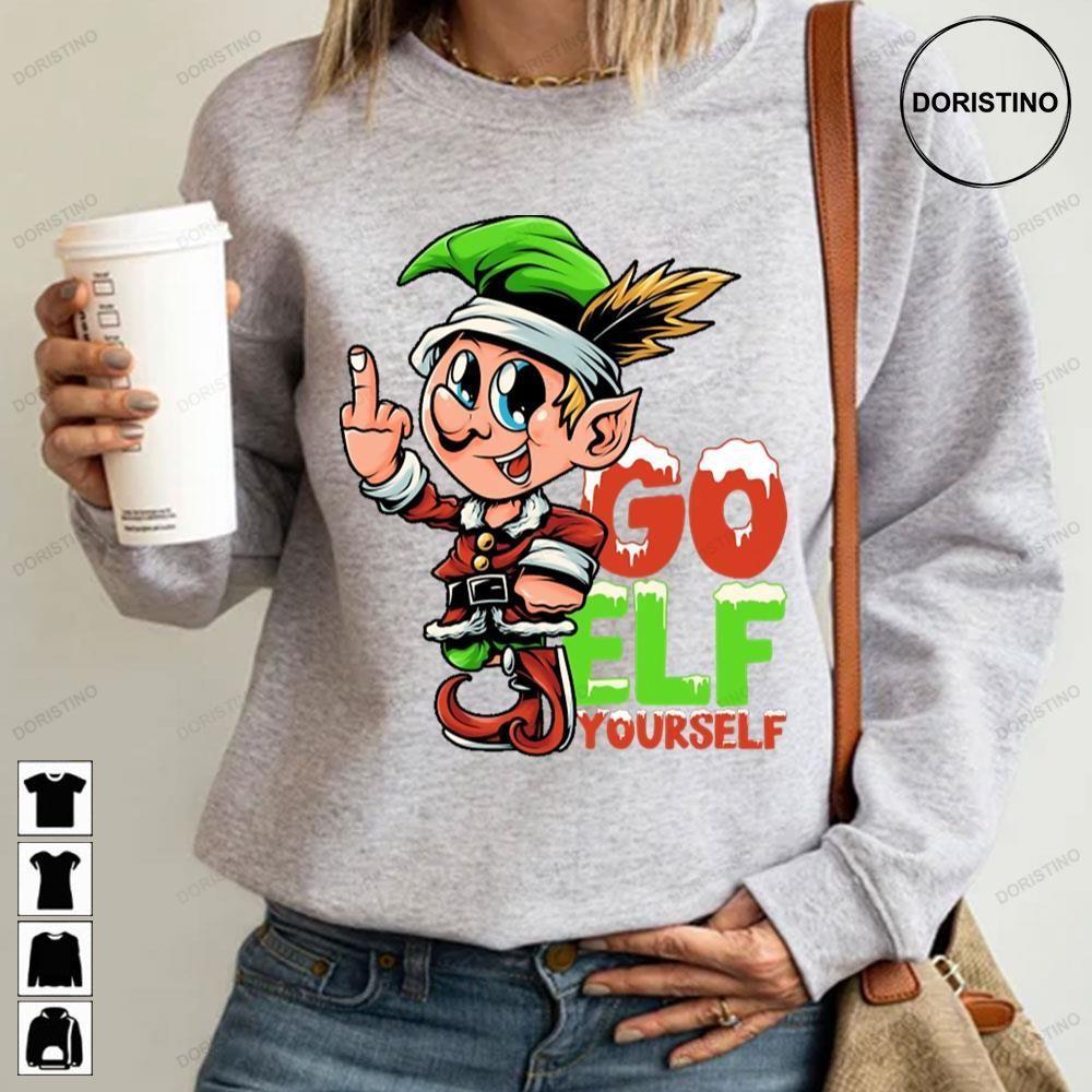 Go Elf Yourself Christmas 2 Doristino Awesome Shirts