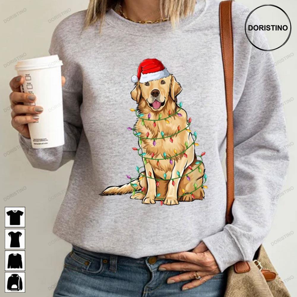 Golden Retriever Christmas Lights Xmas Dog Lover 2 Doristino Trending Style