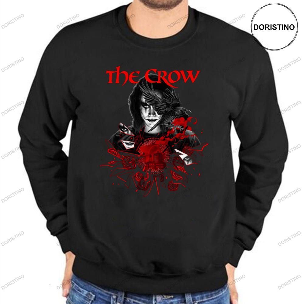 The Crow Movie Red Poster Awesome Shirt
