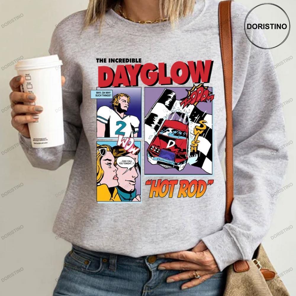 The Incredible Dayglow Merch Hot Rod Limited Edition T-shirt