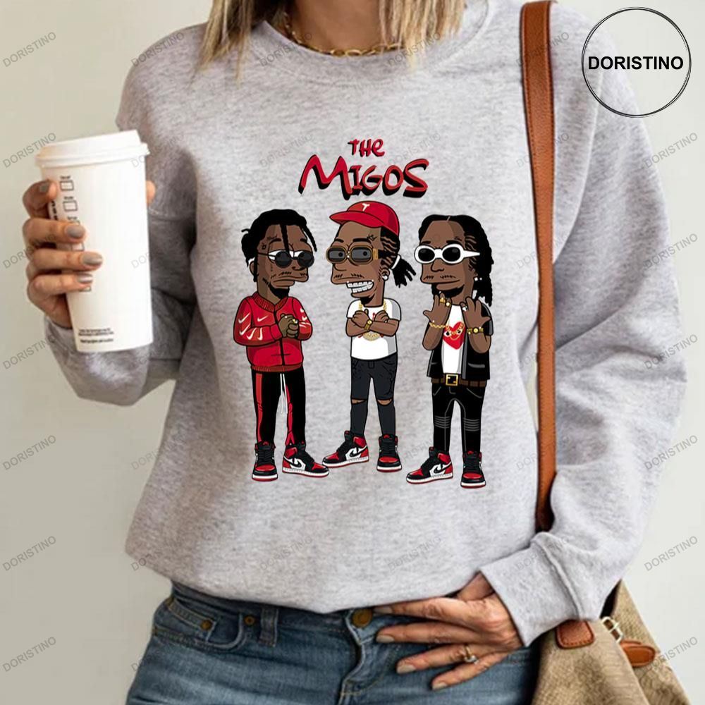 The Migos Simpson Art Limited Edition T-shirt