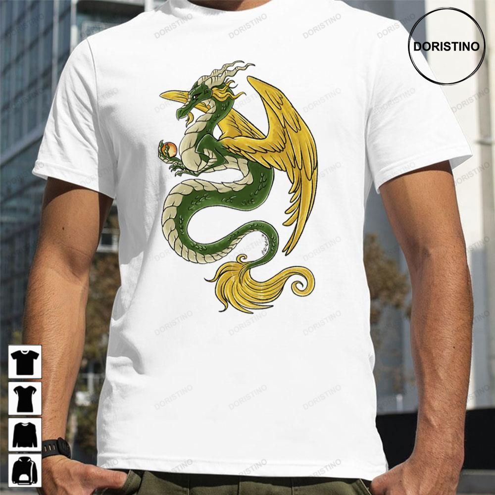 Green Dragon Awesome Shirts