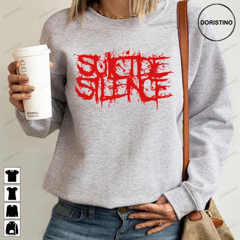 Red Logo Suicide Silence Limited Edition T-shirts