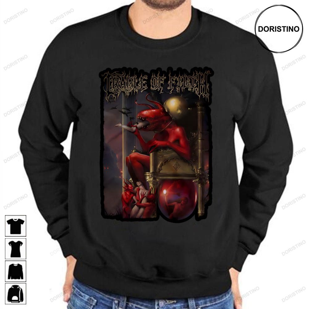 Red Satans Cradle Of Filth Awesome Shirts