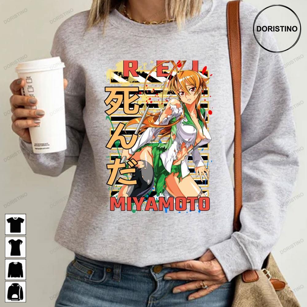 Rei Miyamoto Highschool Of The Dead Limited Edition T-shirts