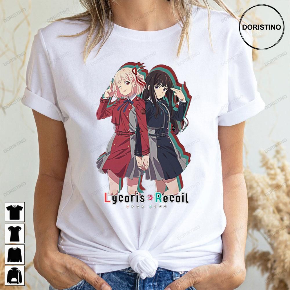 Retro Anime Lycoris Recoil Limited Edition T-shirts
