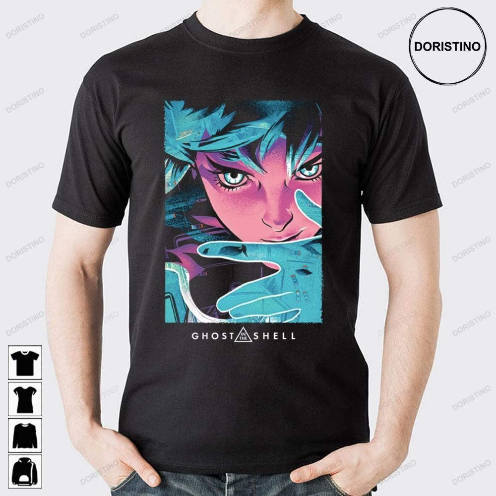 Retro Design Ghost In The Shell Awesome Shirts