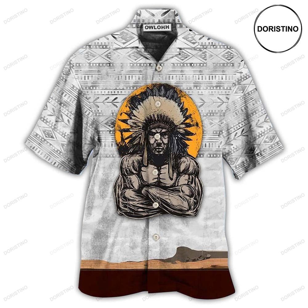 Native Human Stronger Angry Cool Awesome Hawaiian Shirt