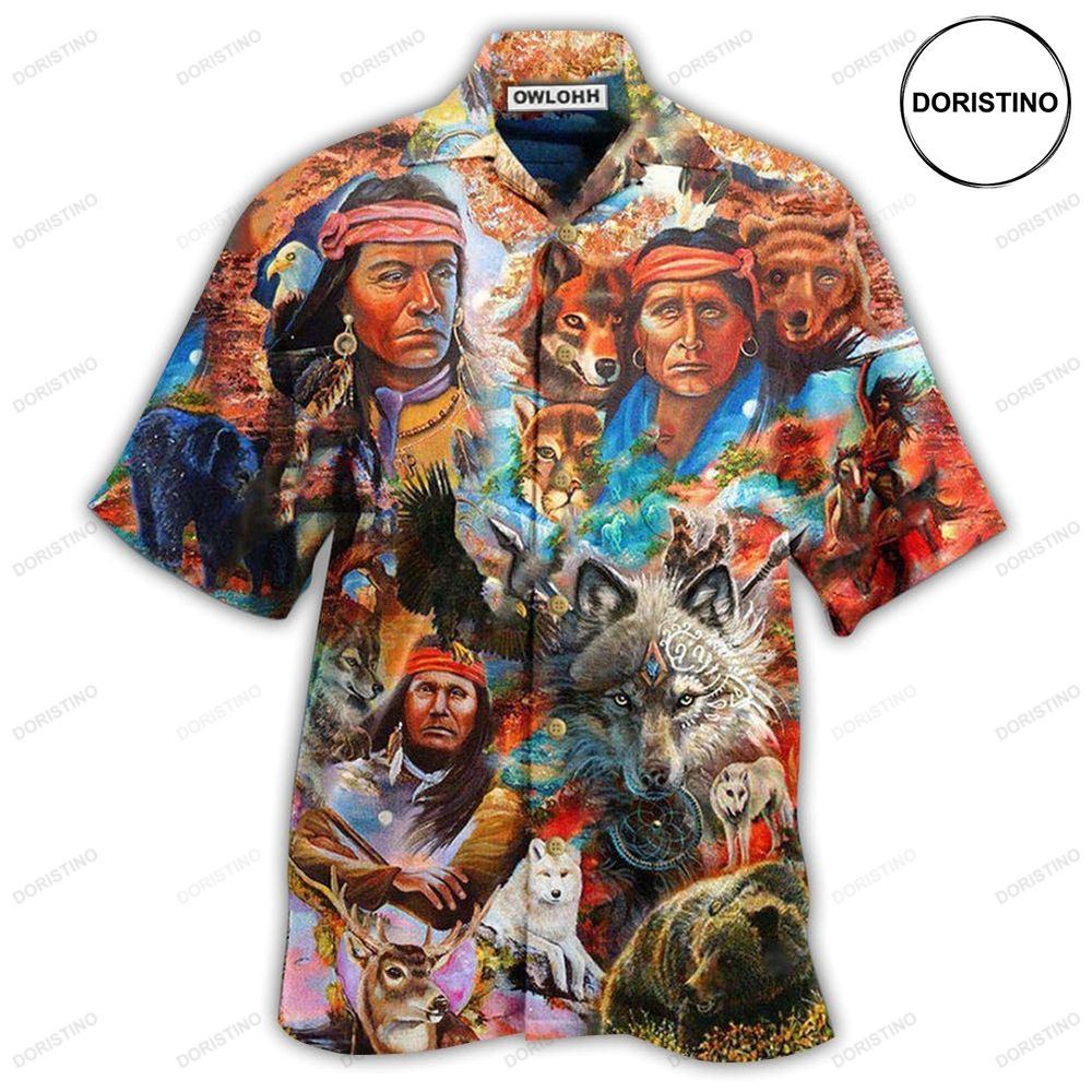 Native Let The Spirits Guide You Cool Limited Edition Hawaiian Shirt