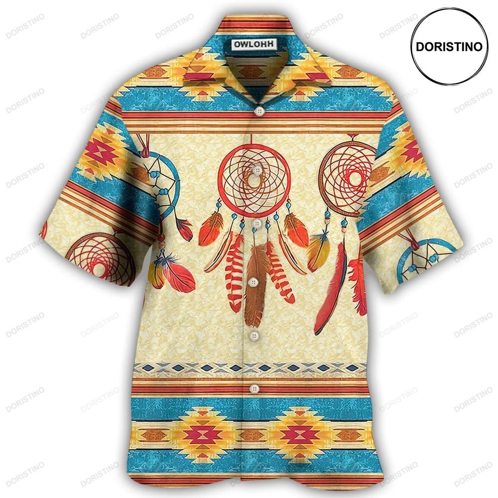 Native Love Peace Dreamcatcher Hawaiian Shirt