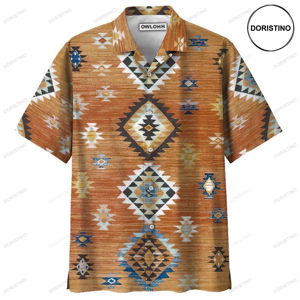 Native Love Peace Pattern Cool Hawaiian Shirt