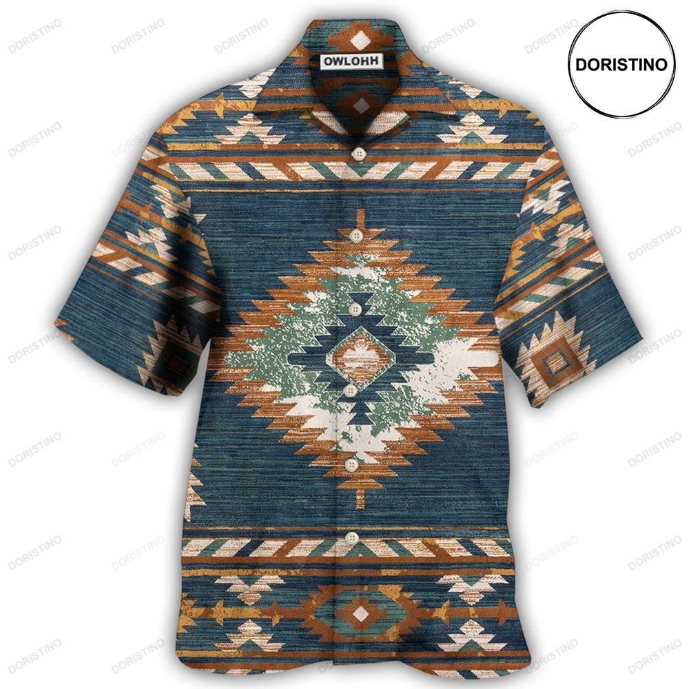 Native Love Peace Vintage Pattern Limited Edition Hawaiian Shirt