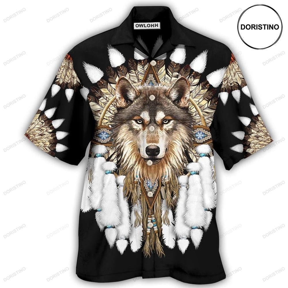 Native Wolf Limited Edition Hawaiian Shirt