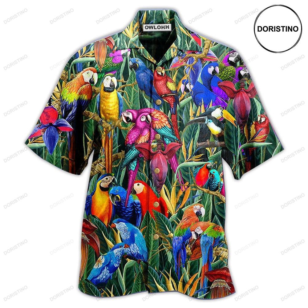 Parrot Amazing Tropical Hawaiian Shirt