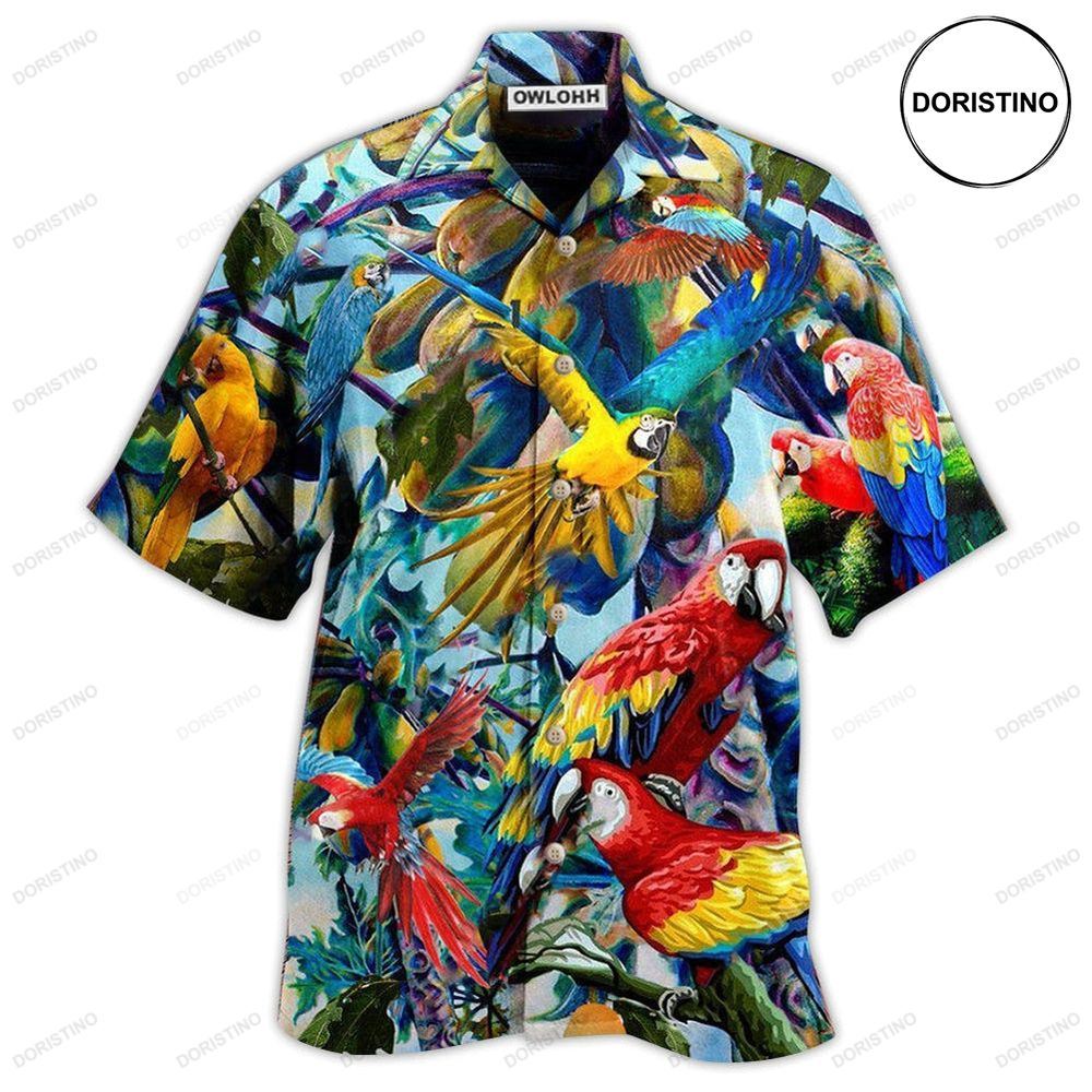 Parrot Really Likes Papaya Limited Edition Hawaiian Shirt