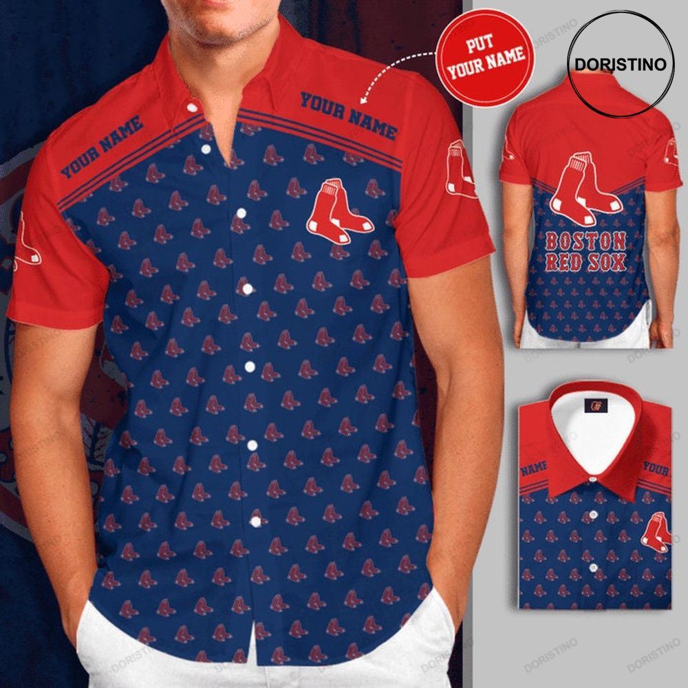 Personalized Boston Red Sox Short Sleeve Hgi148 Limited Edition Hawaiian Shirt