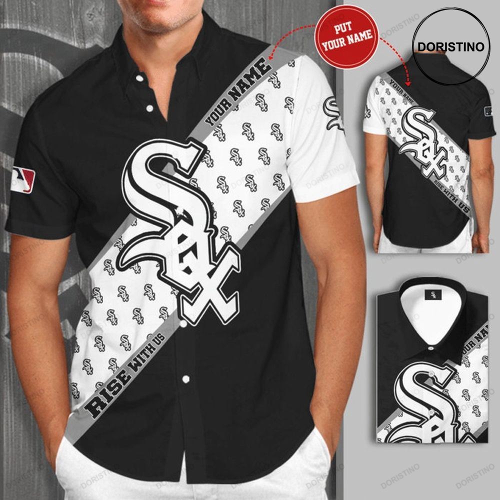 Personalized Chicago White Sox Short Sleeve Hgi146 Hawaiian Shirt