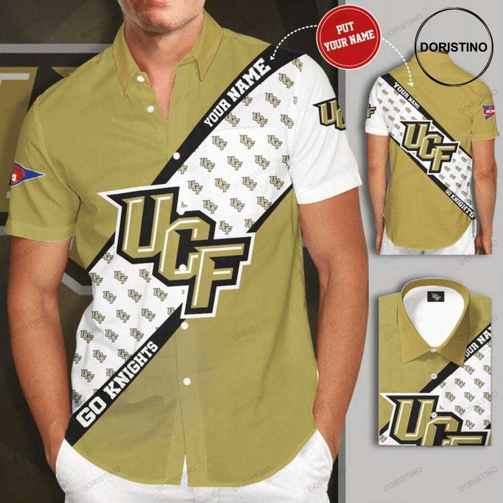 Personalized Ucf Knights Short Sleeve Hgi167 Awesome Hawaiian Shirt