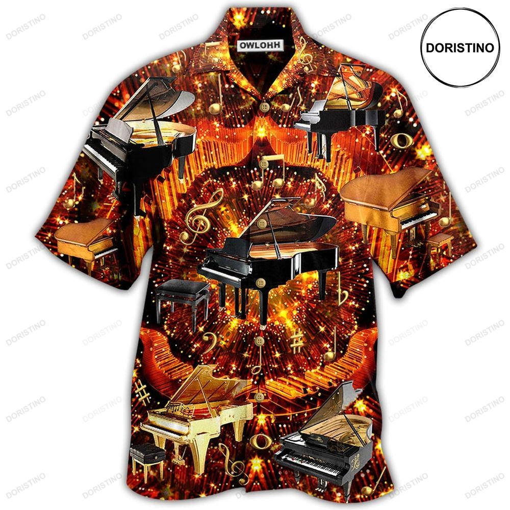 Piano Music Piano Is My Soul Limited Edition Hawaiian Shirt