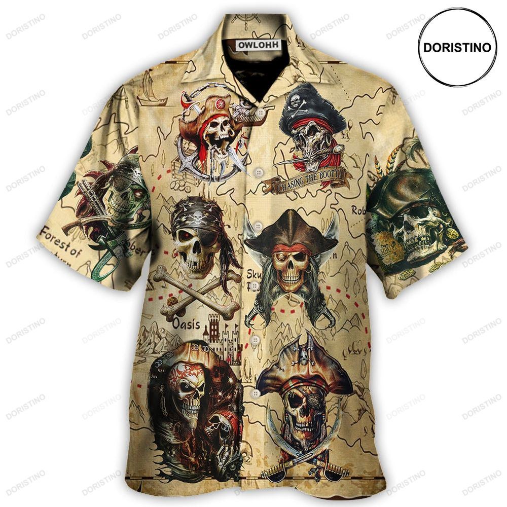 Pirate Chasing The Booty Limited Edition Hawaiian Shirt
