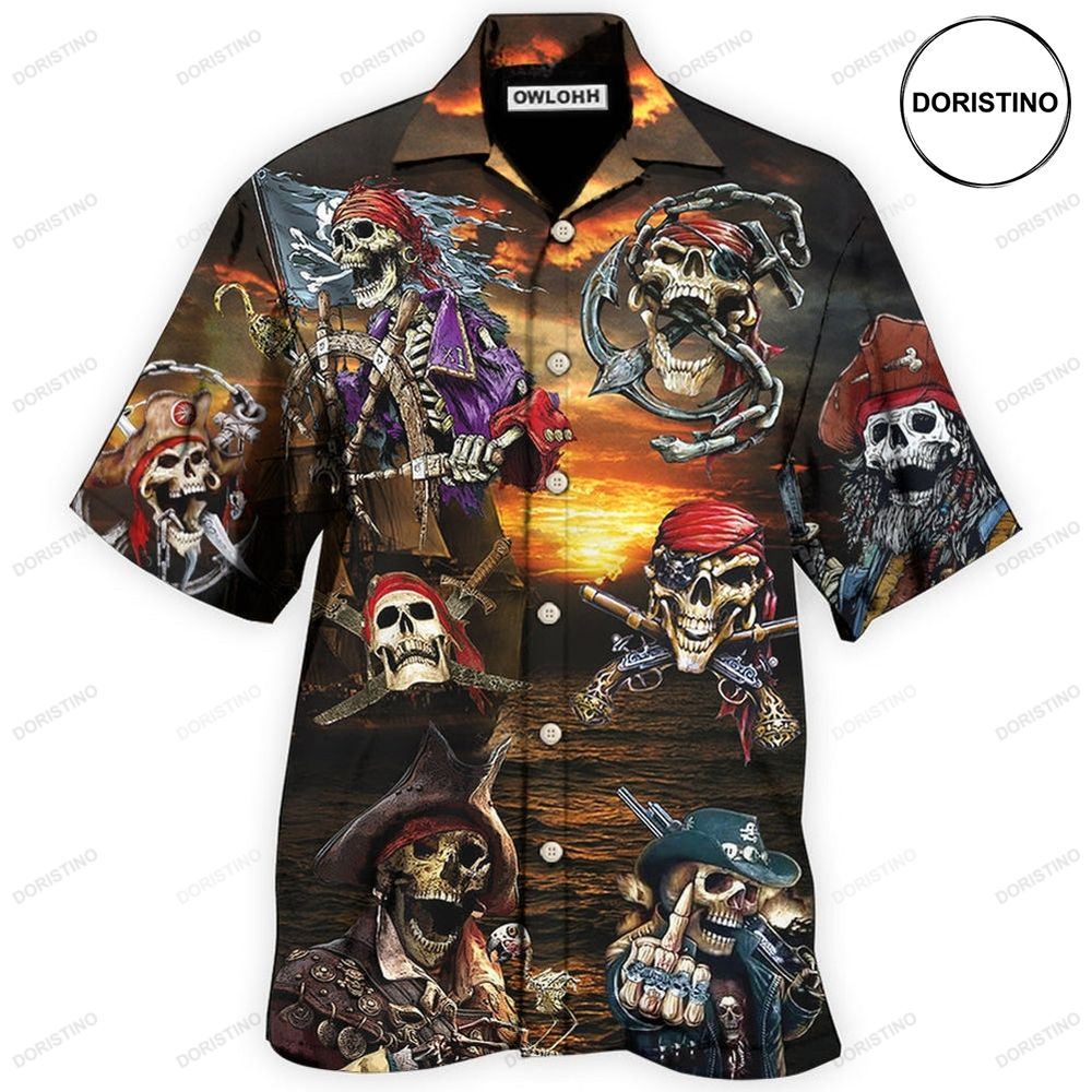 Pirate Happy With Together Limited Edition Hawaiian Shirt