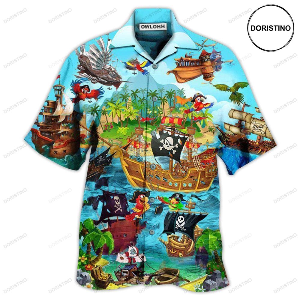 Pirate It's A Pirate Life For Me Limited Edition Hawaiian Shirt