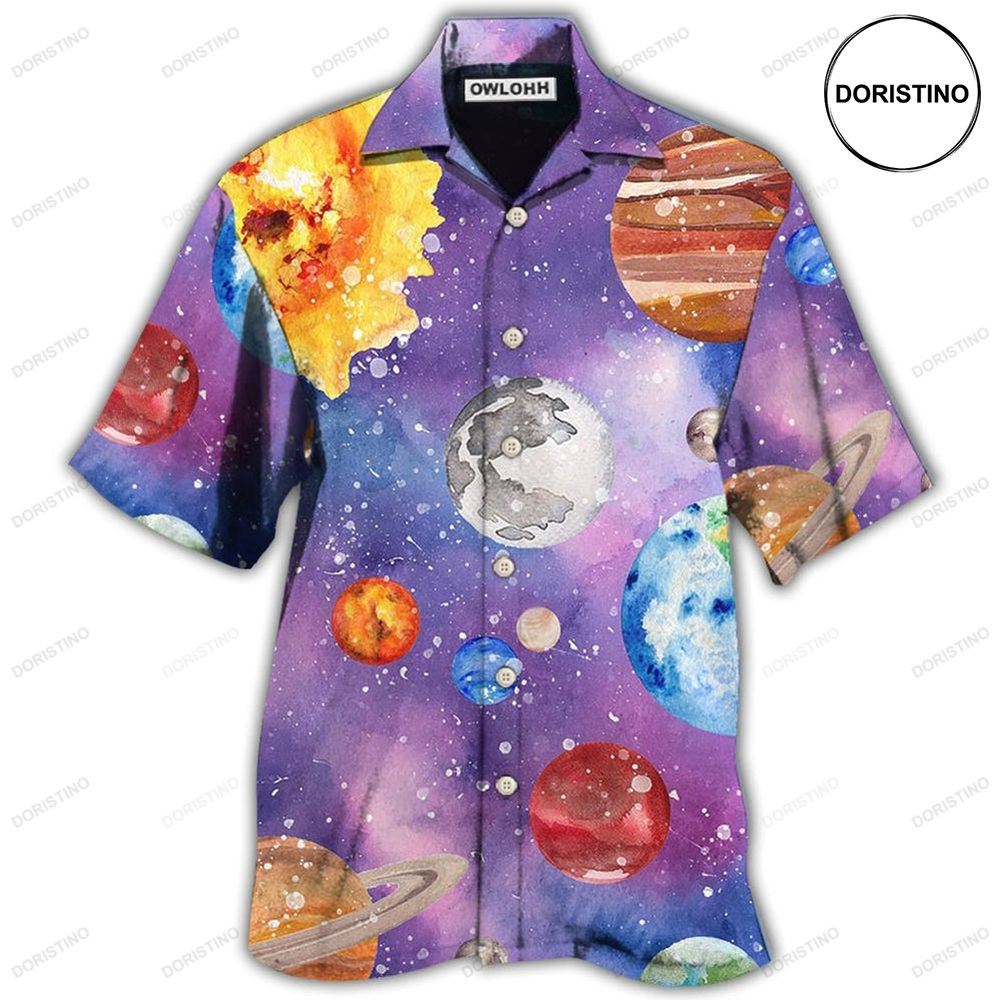 Planet Solar System Awesome Hawaiian Shirt