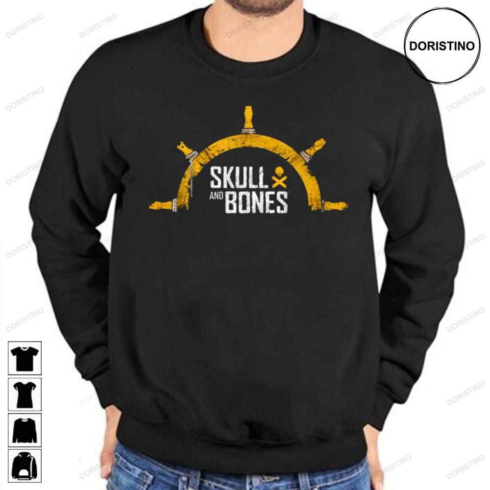 Skull Bones Logo Of Game Trending Style