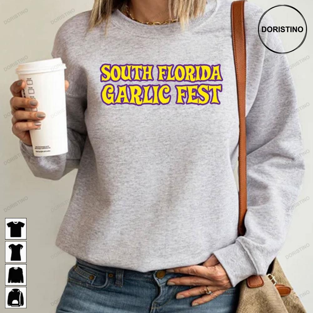 South Florida Garlic Fest Logo Limited Edition T-shirts