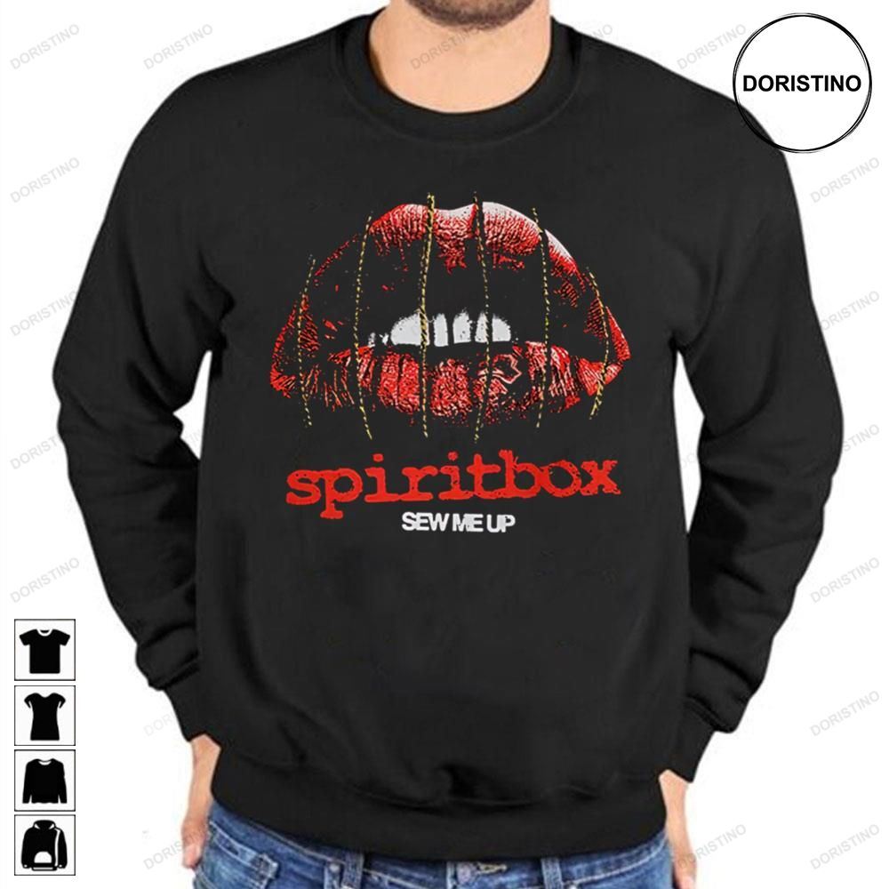 Spiritbox Band Heavy Metal Sew Me Up Red Lip Awesome Shirts