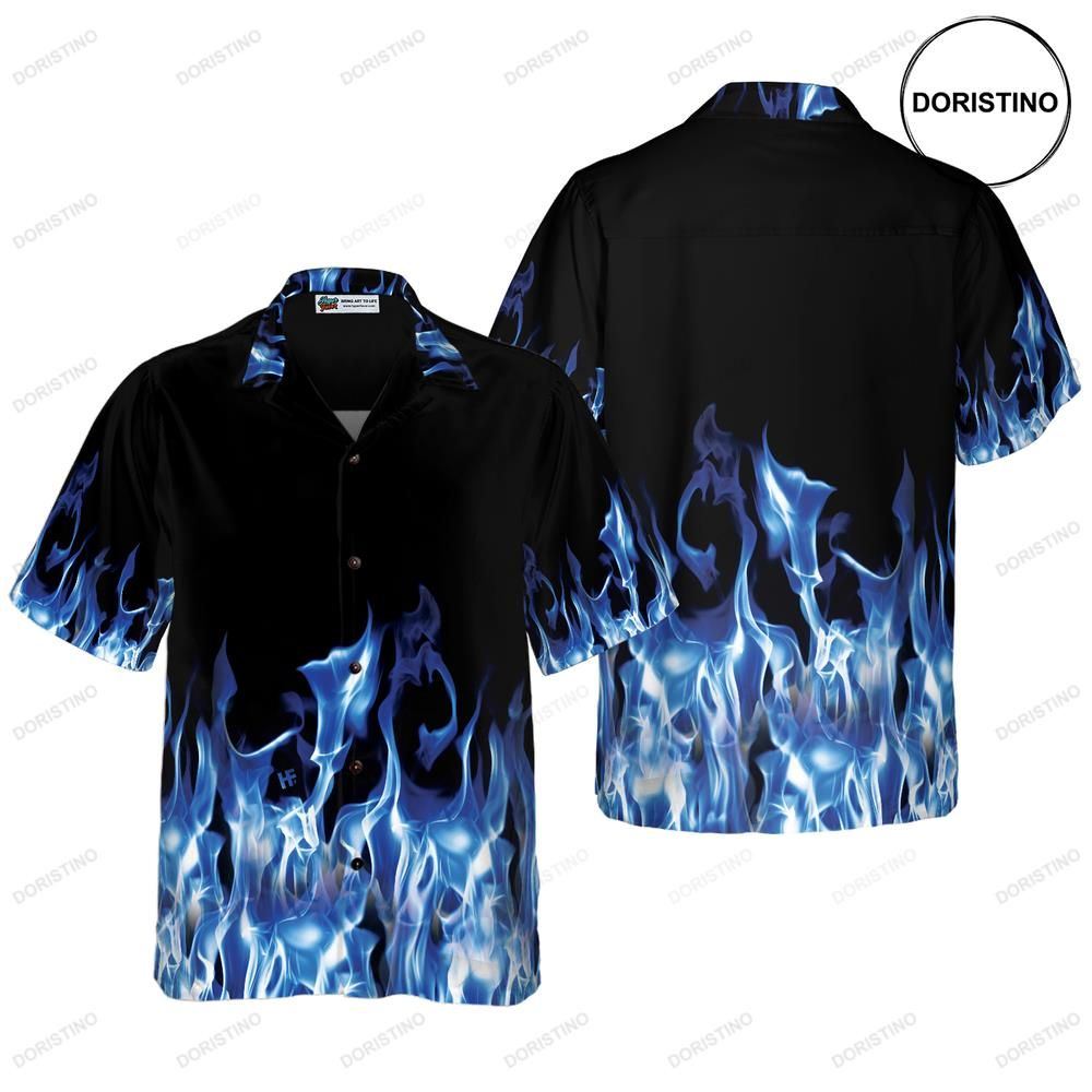 Blue Flame Limited Edition Hawaiian Shirt