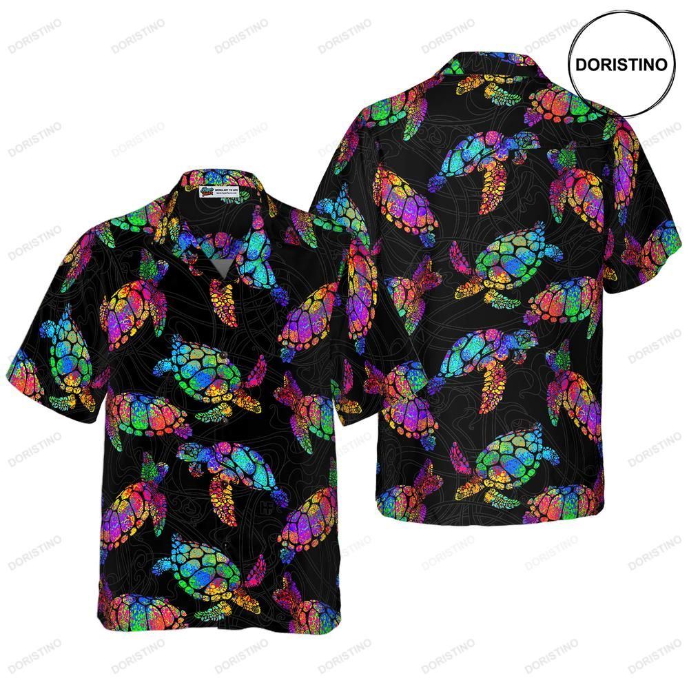 Boho Sea Turtle Limited Edition Hawaiian Shirt