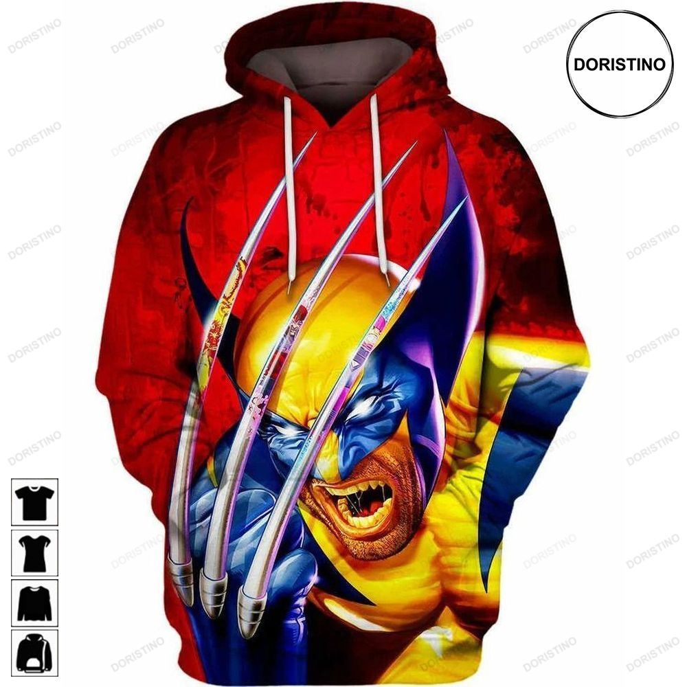 Wolverine Claw Reflections V2 Limited Edition 3d Hoodie