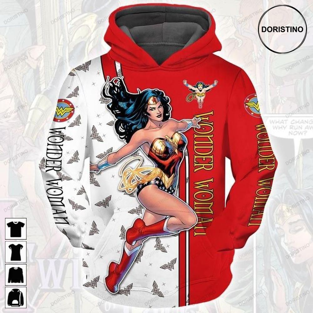 Wonder Woman Dc Full Ing Limited Edition 3d Hoodie
