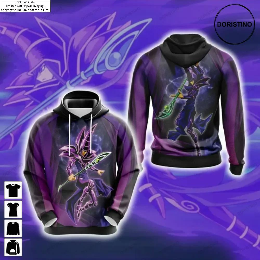 Yu-gi-oh Dark Magician Awesome 3D Hoodie