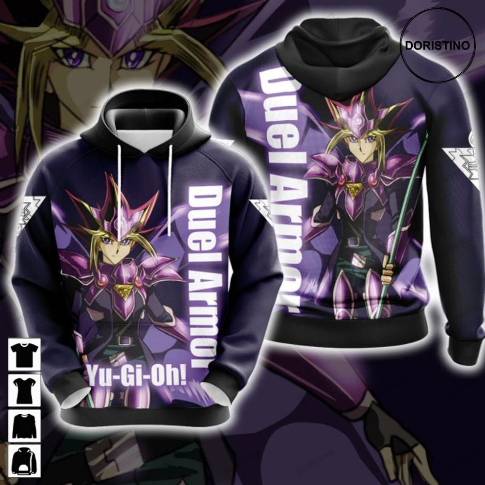 Yu Gi Oh Capsule Monsters Duel Armor Limited Edition 3d Hoodie