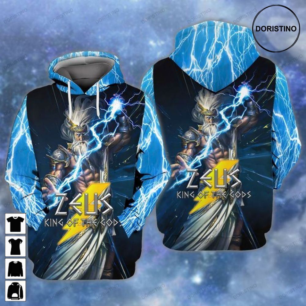 Zeus King Of The Gods All Over Print Hoodie