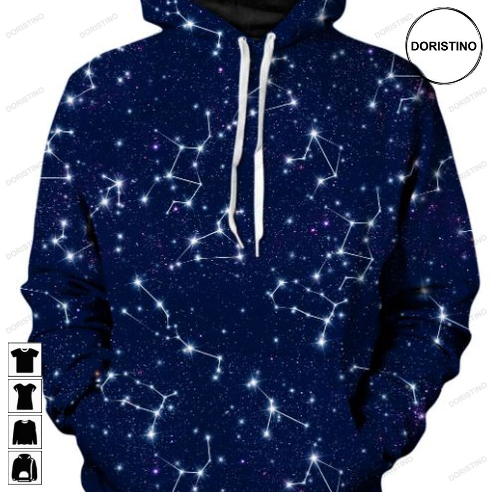 Zodiac Constellation Limited Edition 3d Hoodie