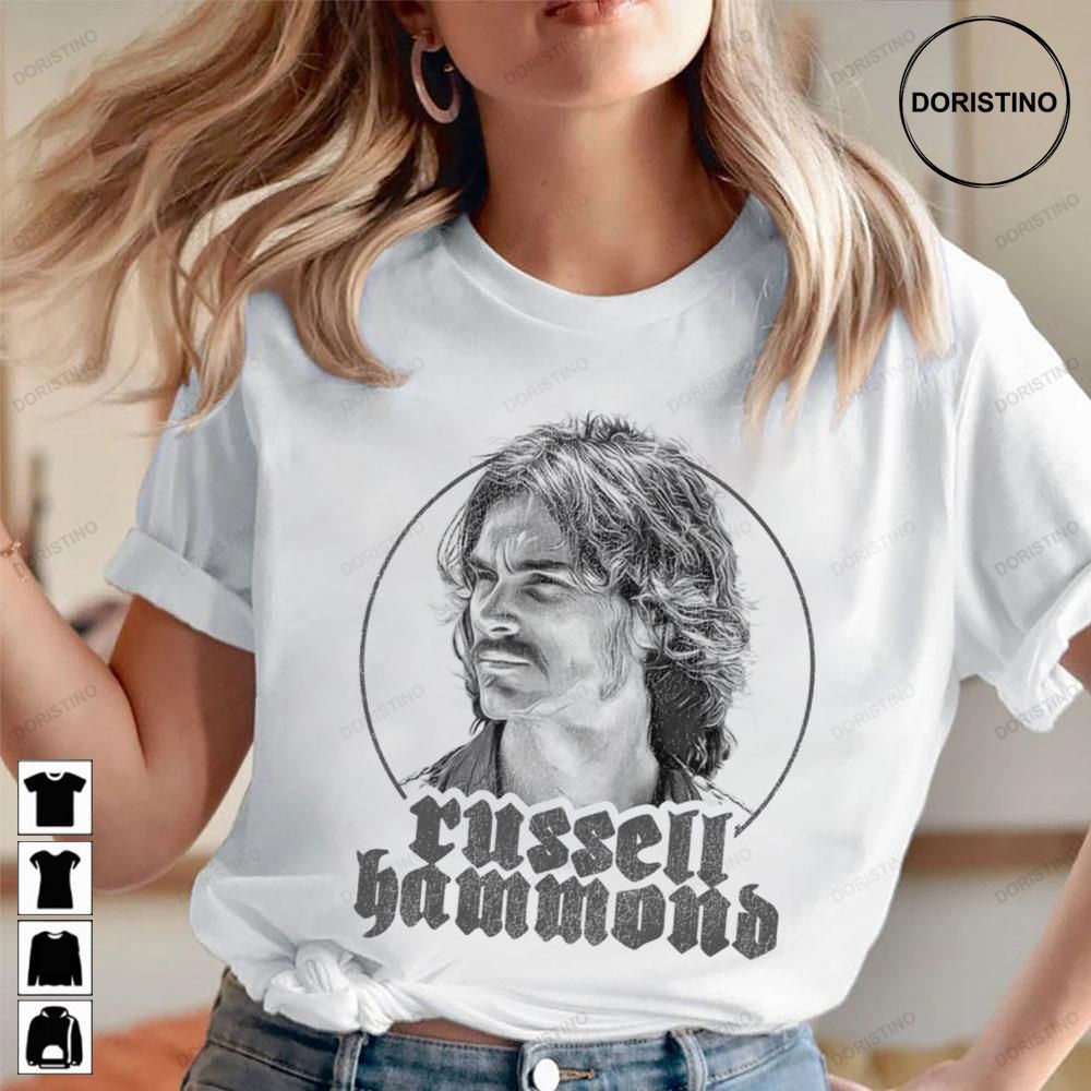 Russell Hammond Handsome White And Black Art Awesome Shirts