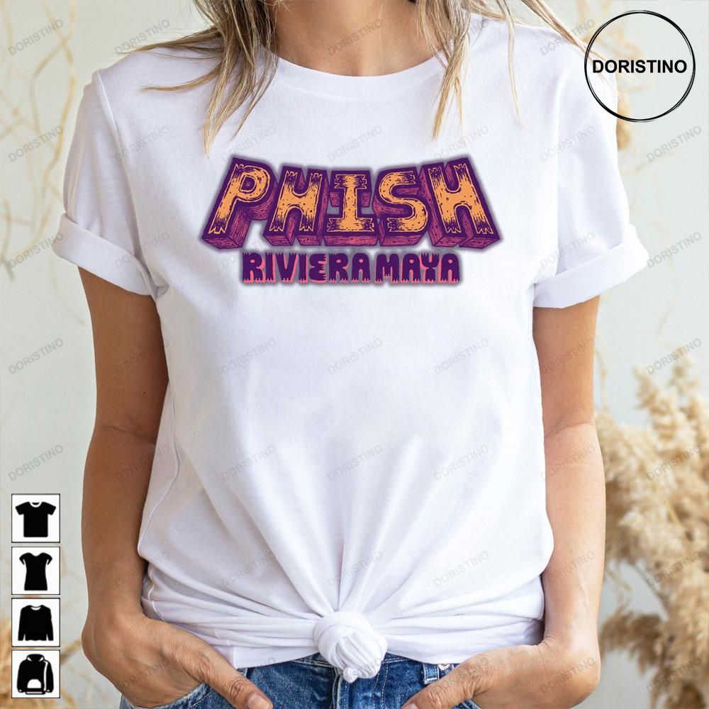 Phish Riviera Maya 2023 Logo Doristino Limited Edition T-shirts