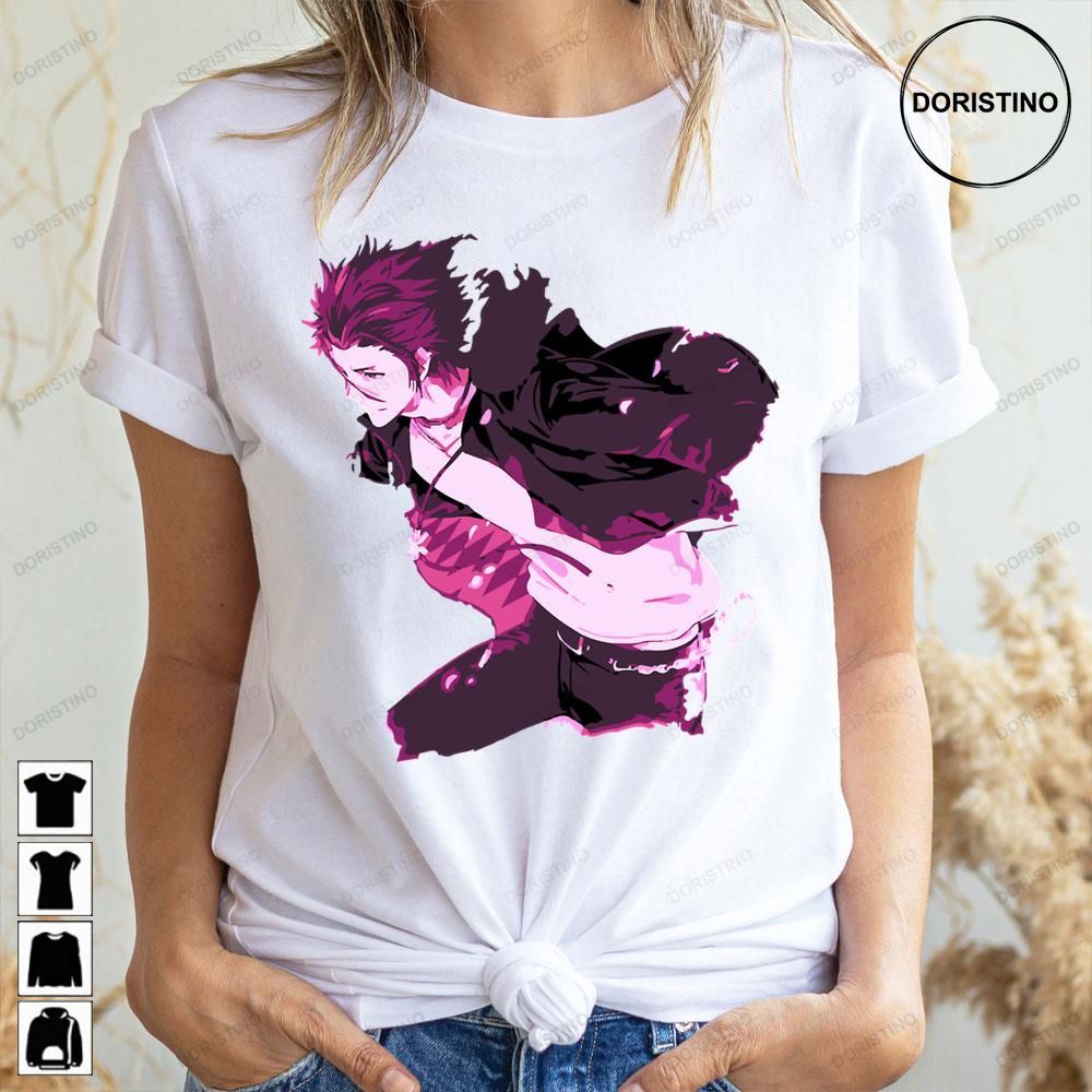 Purple Mikoto Suoh K Project Doristino Limited Edition T-shirts
