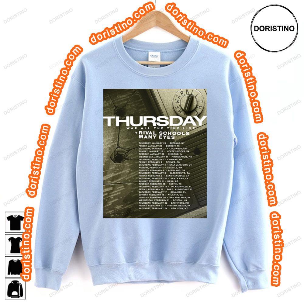 Thursday 2024 Tour Hoodie Tshirt Sweatshirt