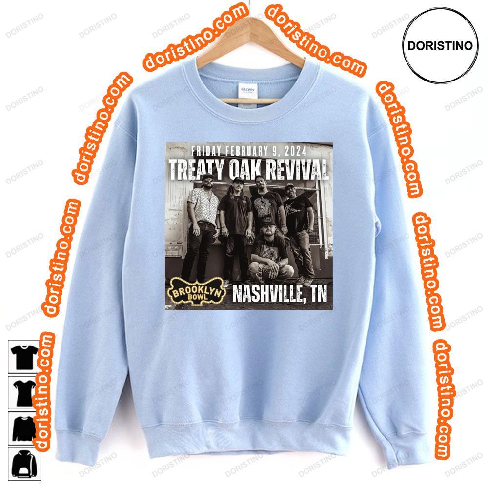 Treaty Oak Revival 2024 Tour Sweatshirt Long Sleeve Hoodie